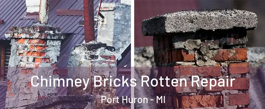  Chimney Bricks Rotten Repair Port Huron - MI