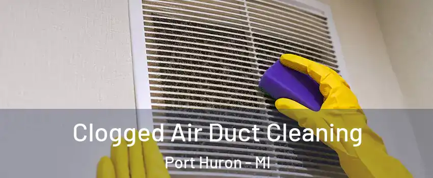  Clogged Air Duct Cleaning Port Huron - MI
