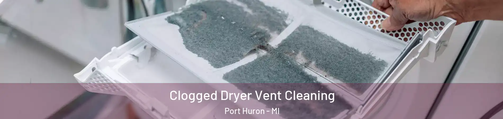  Clogged Dryer Vent Cleaning Port Huron - MI