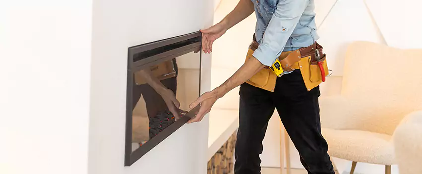 Metal Fireplace Installation in Port Huron, Michigan