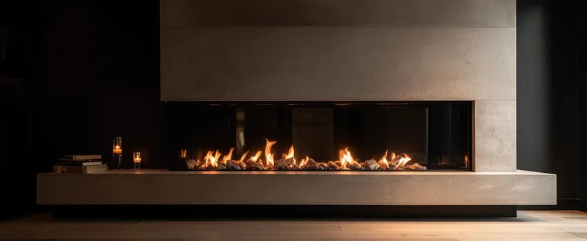 Gas Fireplace Ember Bed Design Services in Port Huron, Michigan