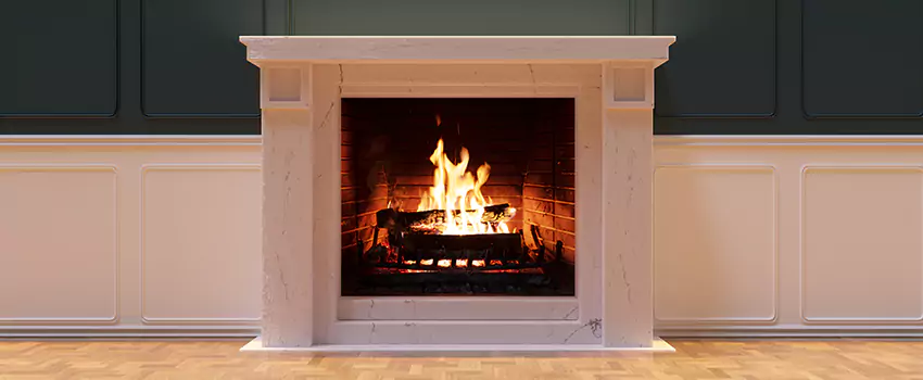 Open Flame Wood-Burning Fireplace Installation Services in Port Huron, Michigan