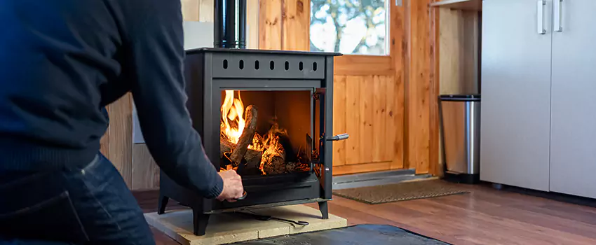 Open Hearth Wood Fireplace Installation in Port Huron, MI