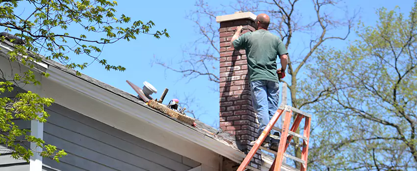 Vinyl and PVC Chimney Flashing Installation in Port Huron, MI