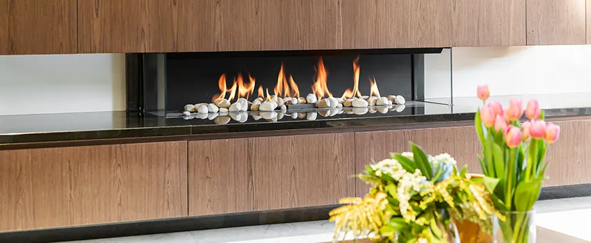 Double-height Fireplace Design Refurbishment in Port Huron, Michigan
