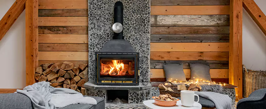 Thelin Hearth Products Direct Vent Gas Stove Fireplace Inspection in Port Huron, Michigan